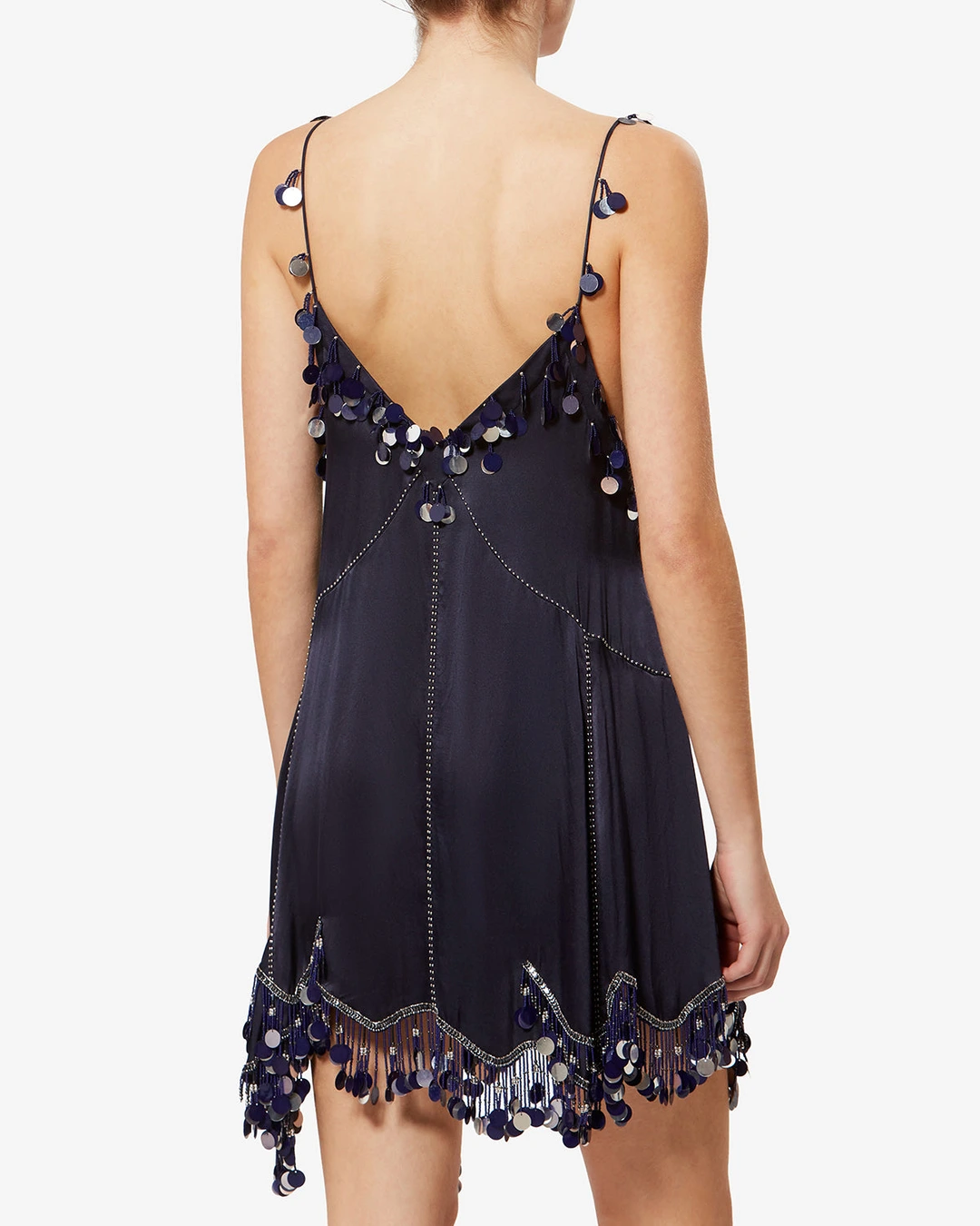 Robe Ludna - Femme - Bleu Nuit - Taille38 - 3