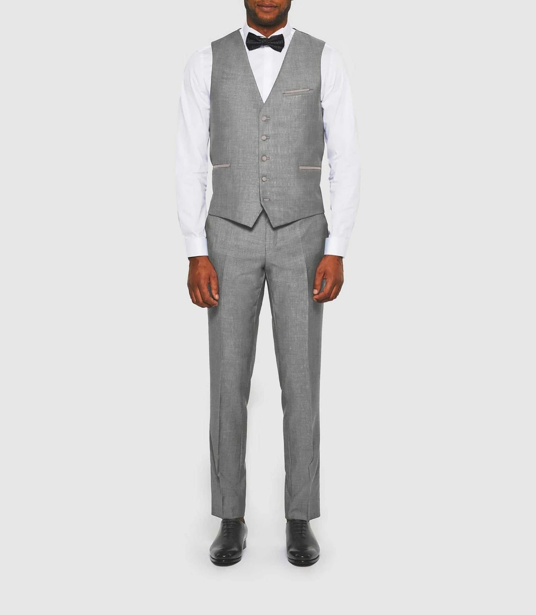 IZAC - Gilet de costume gris clair ''Jfougue''