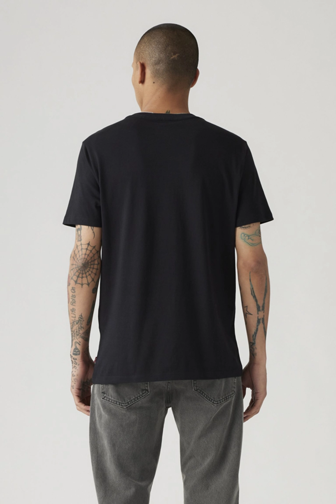 Levi's T Shirt Graphique Sportswear - Homme - Noir / Stonewashed Black - 2XL - 2