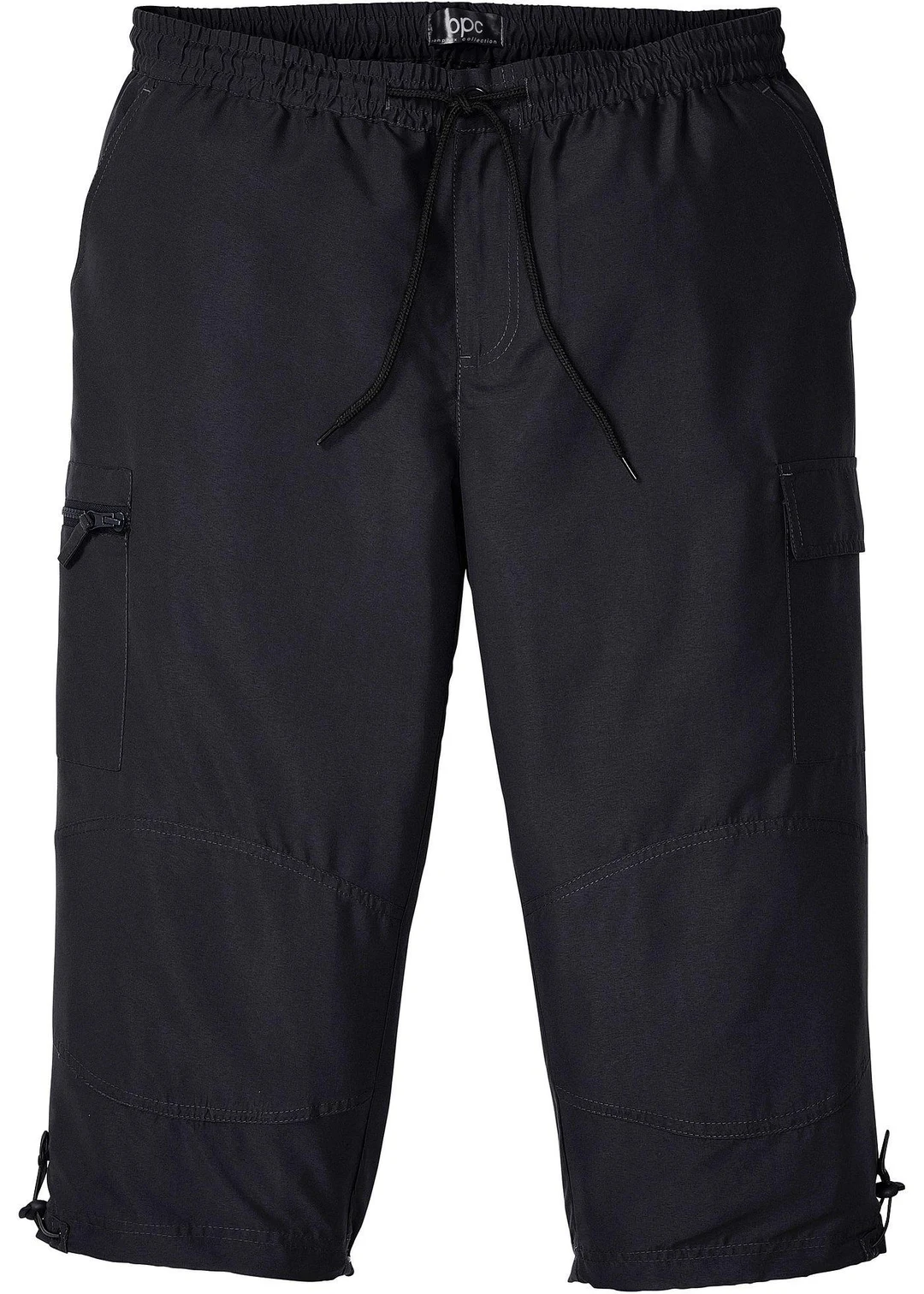 Pantalon 3/4 en microfibre, regular