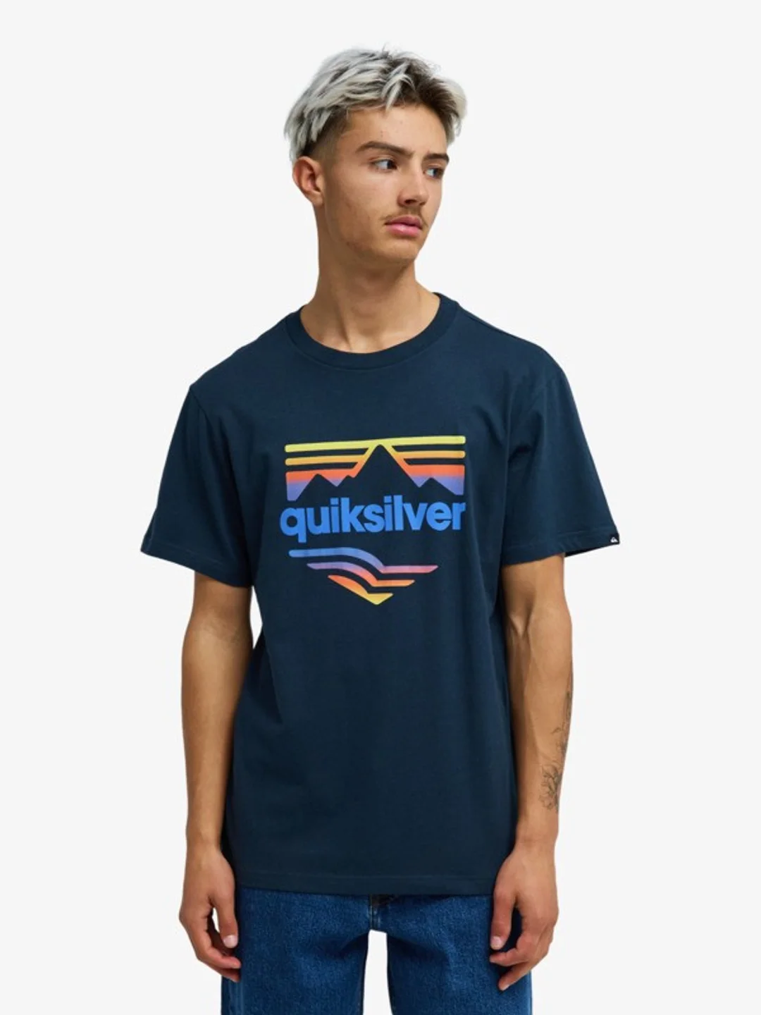 EV Horizon Fade - T-Shirt à manches courtes pour Homme Blanc