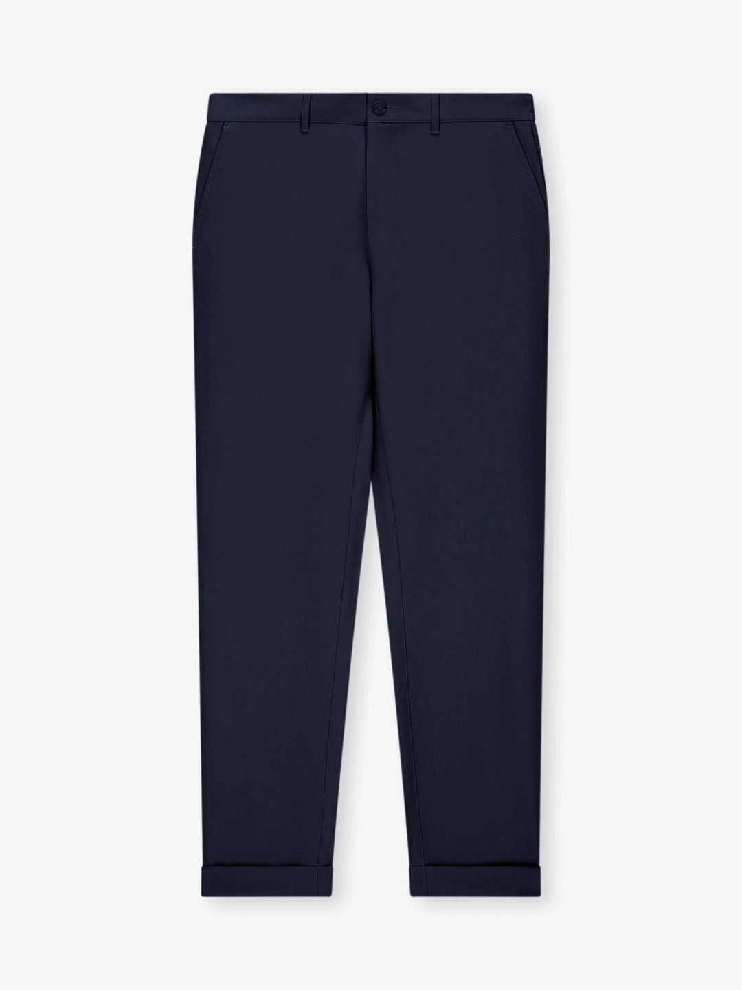 IZAC - Pantalon avec taille élastiquée marine