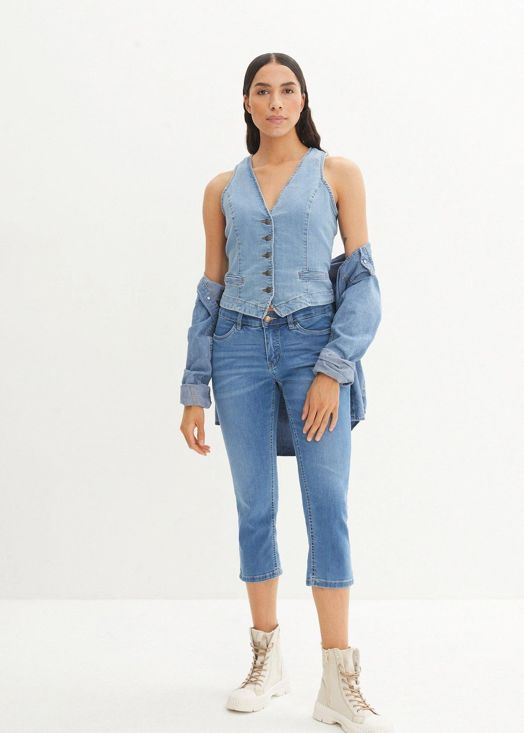 Jean 7/8 confort stretch - 2