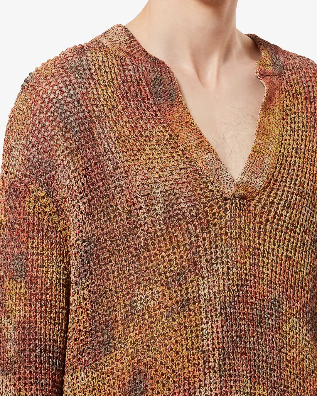 Pull Raoul - Homme - Orange - Taille L - 2