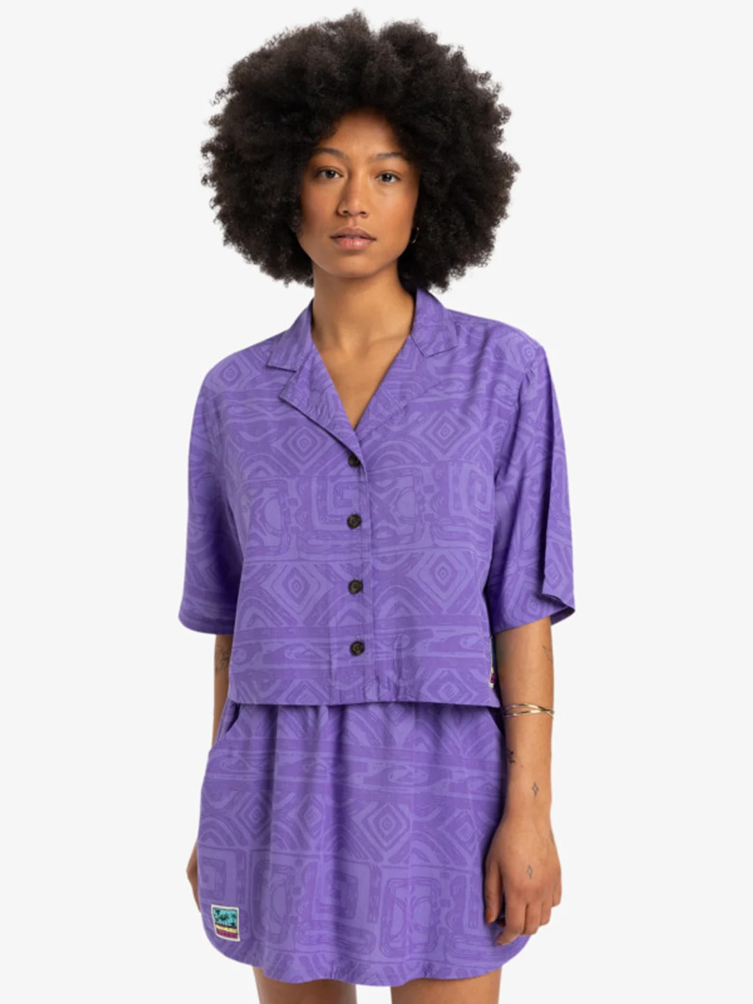 Dad - Chemise à manches courtes pour Femme Vert