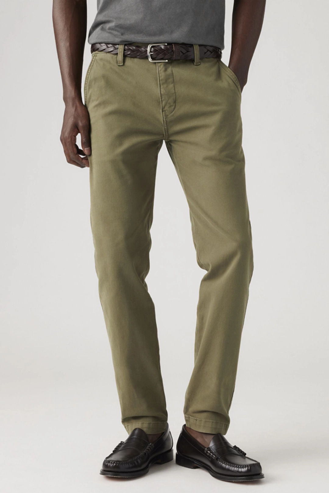 Pantalon Slim Fuselé Levi's XX Chino - Homme - Noir / Mineral Black Shady - 40X34 - 2