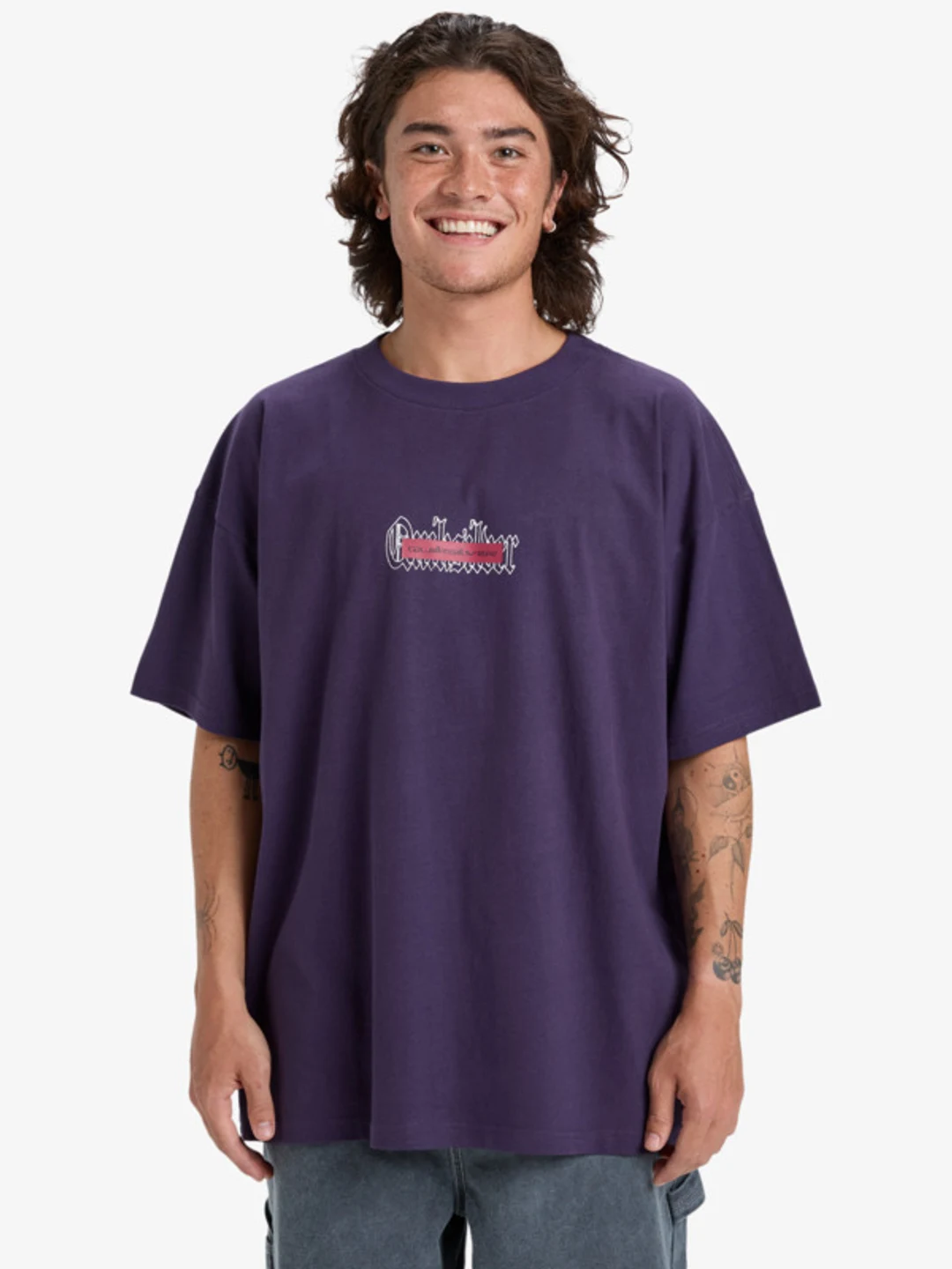 Mercury Double Up - T-Shirt épais pour Homme Violet