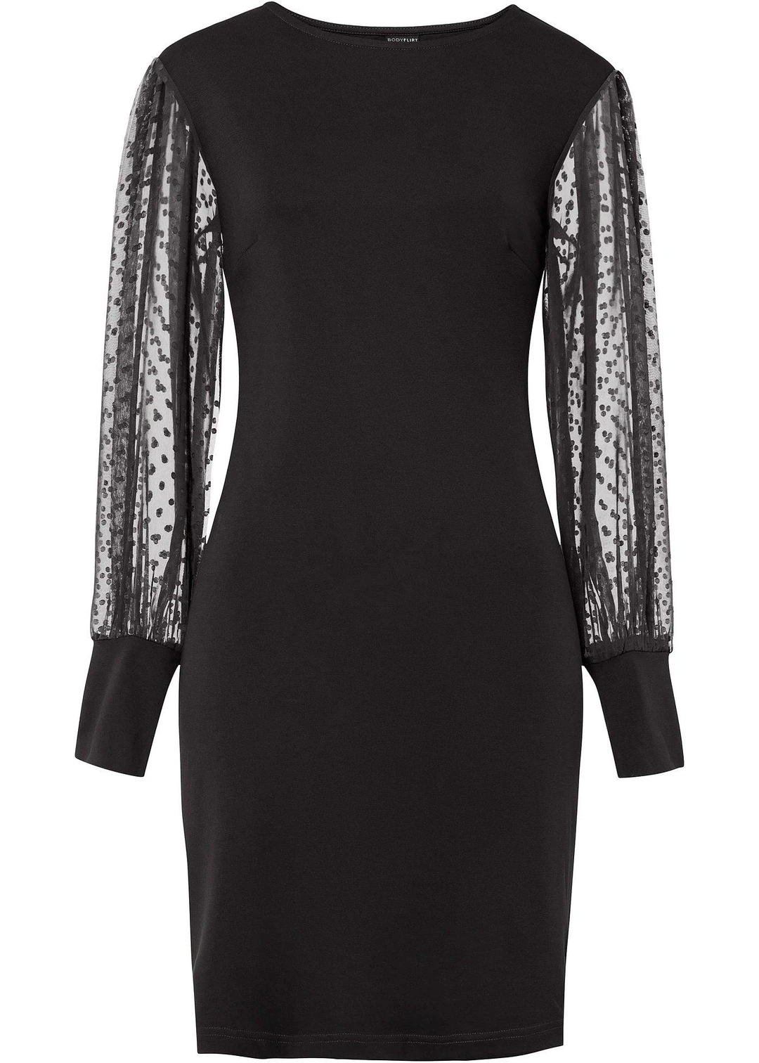 Robe en jersey de viscose mélangée