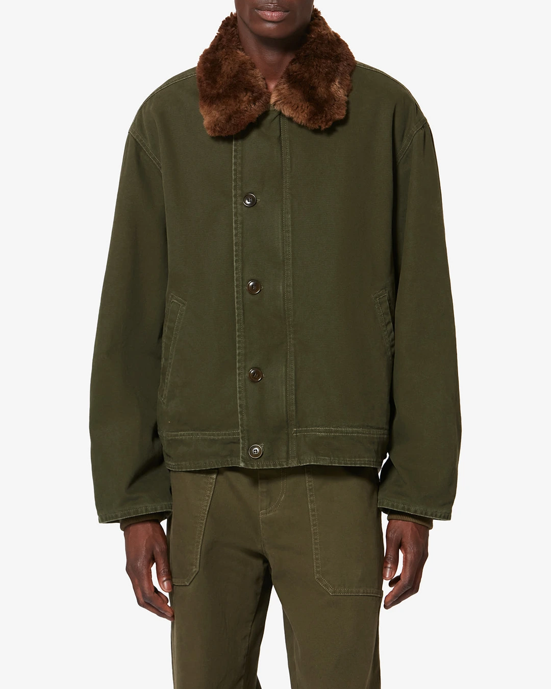 Veste Andy - Homme - Kaki - Taille XL - 5