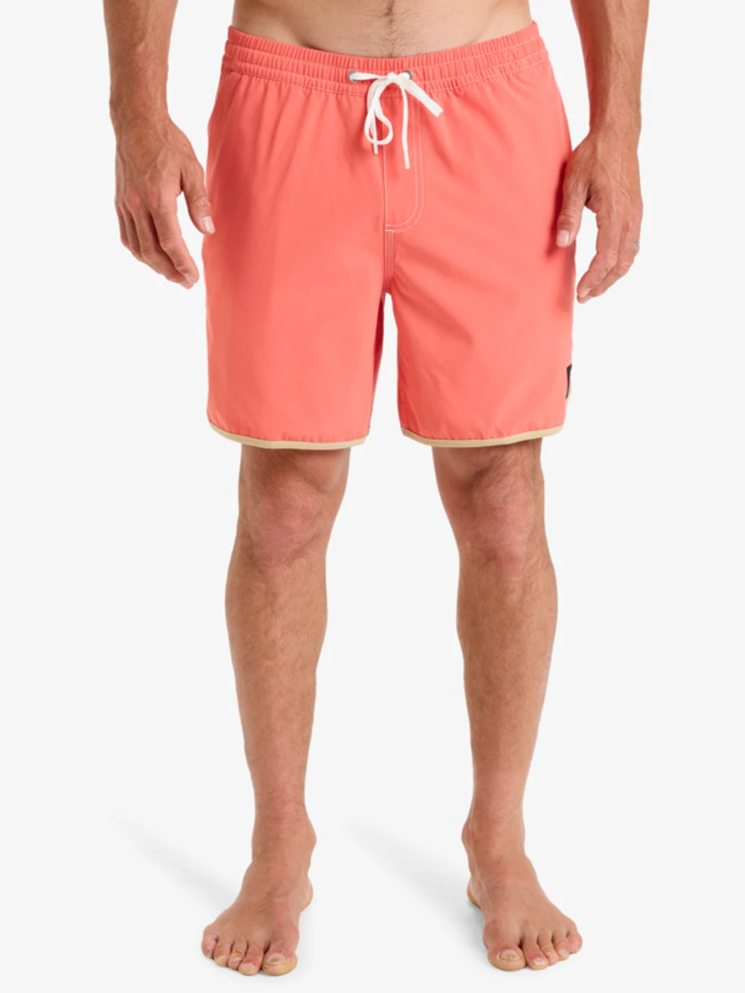 Original Scallop 17" - Short de bain Rose Homme