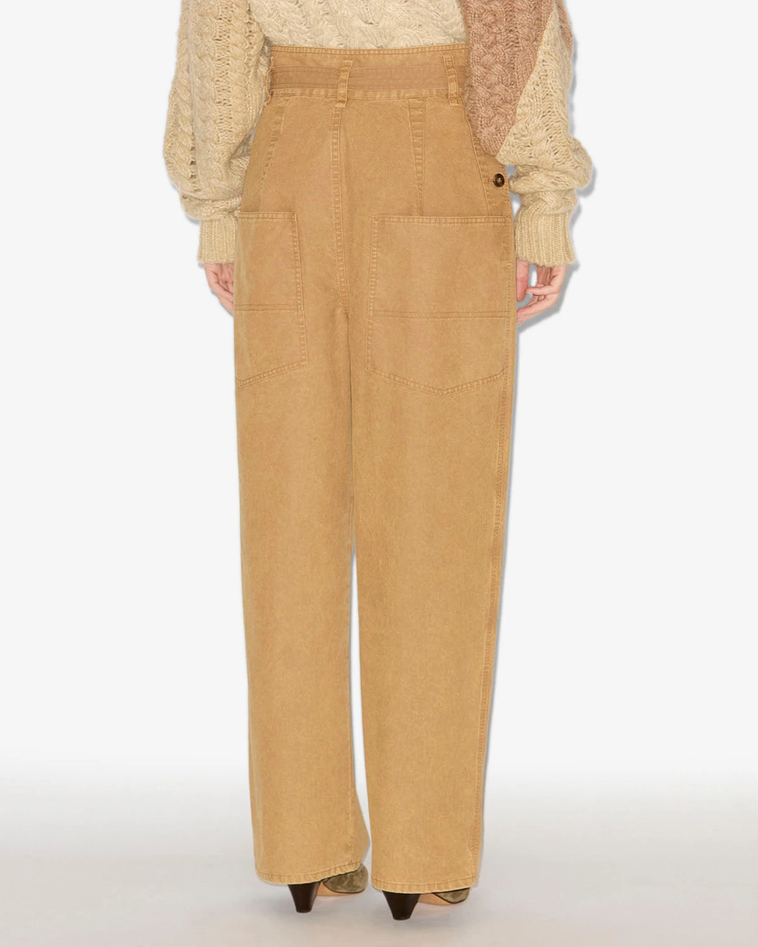 Pantalon Mathilda - Femme - Bronze - Taille 40 - Marant Étoile - 3