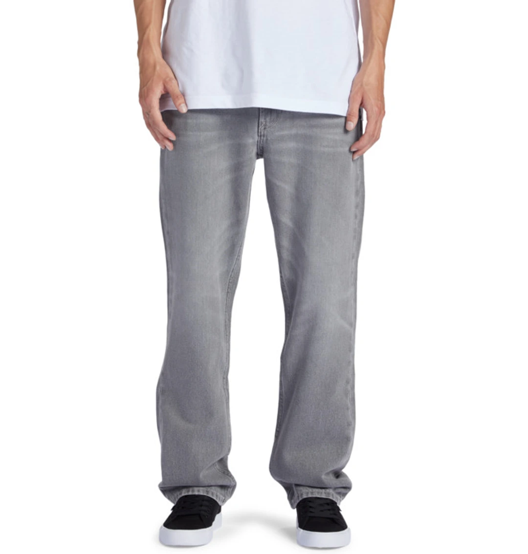 Worker - Jean straight Noir Homme