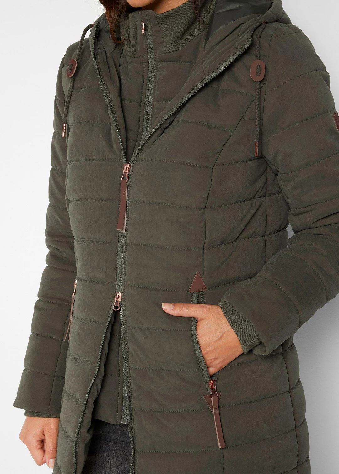 Doudoune longue, style 2 en 1 - 3