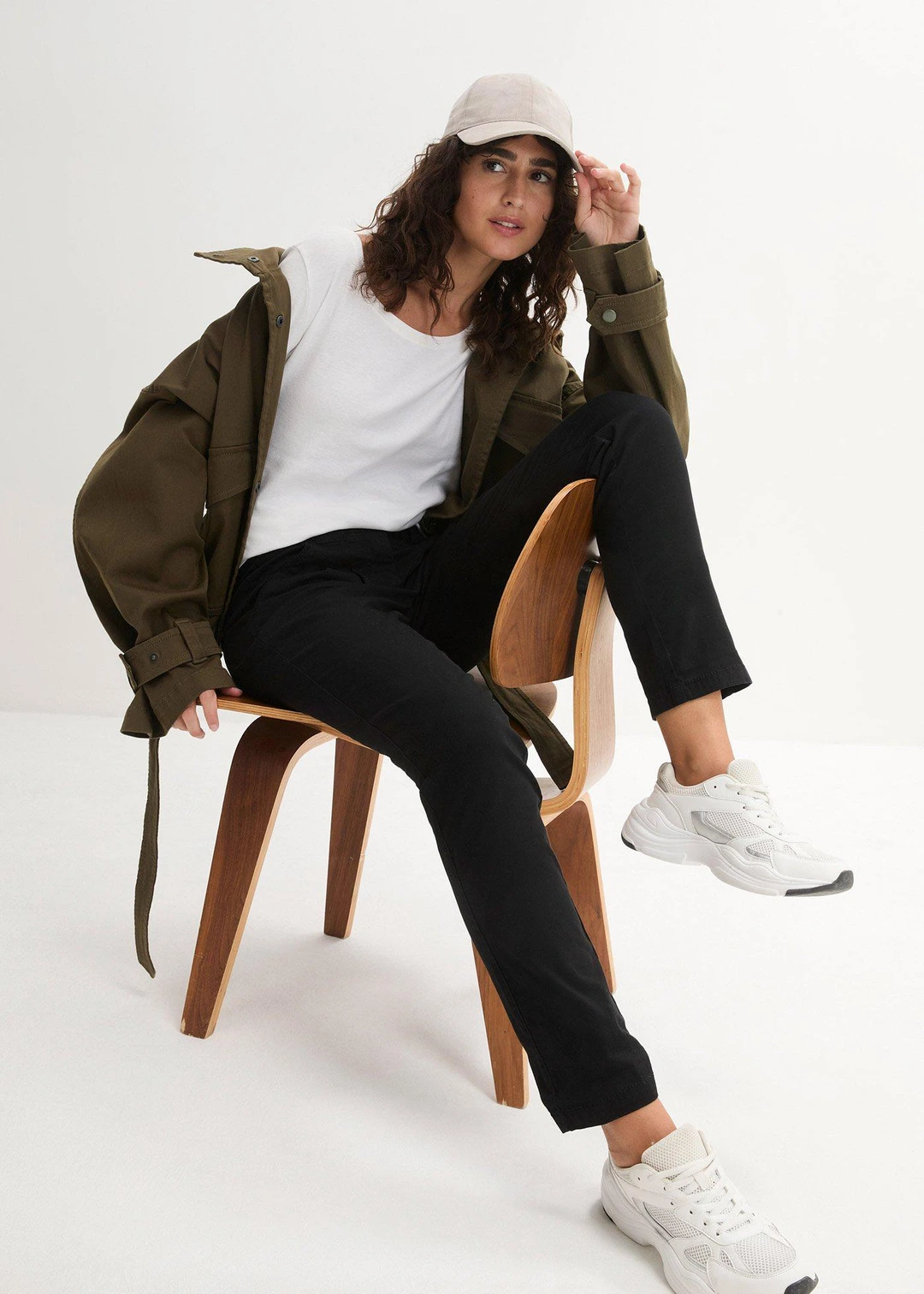 Pantalon chino extensible