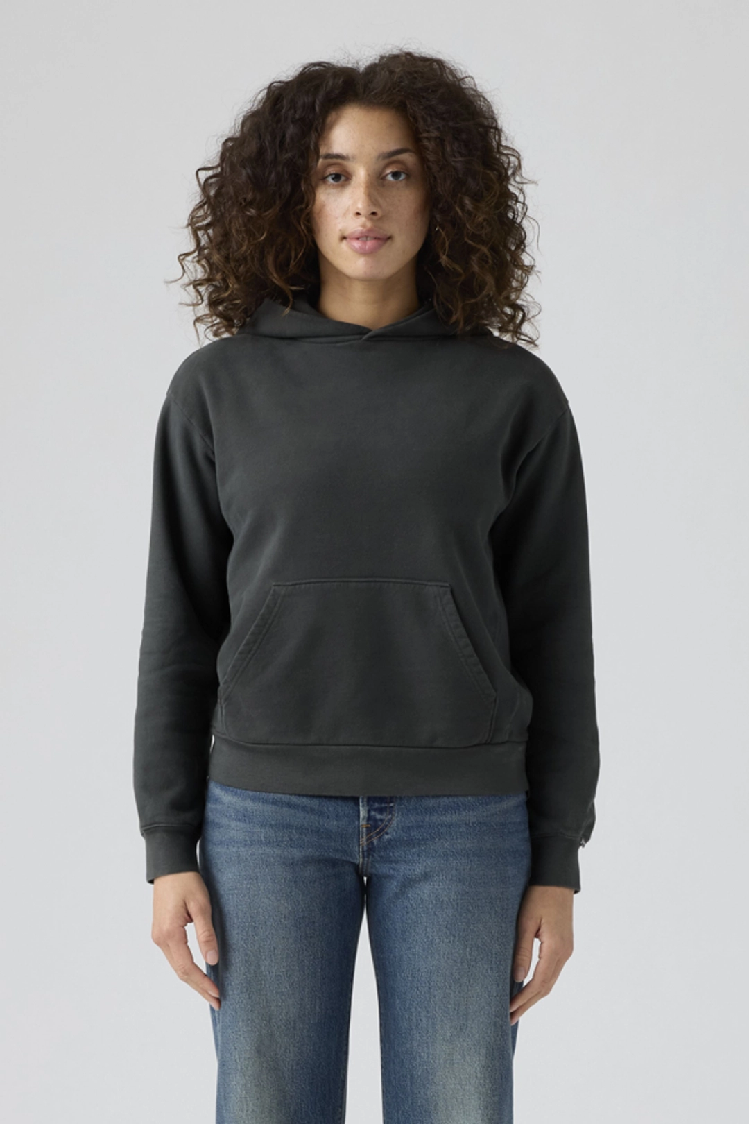 Levi's Sweat À Capuche Heritage - Femme - Rose / H225 Garment Dye Zephyr - 2XS - 2