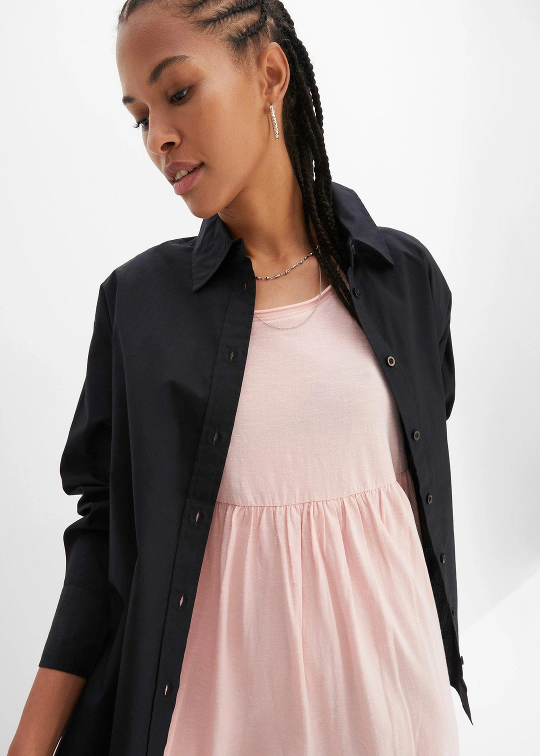 Robe midi 100% coton