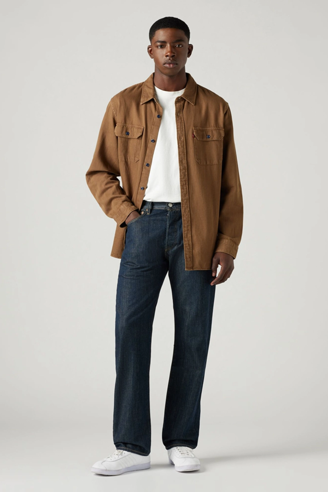 Jean Levi's 501 Original - Homme - Bleu / One Wash - 42X34