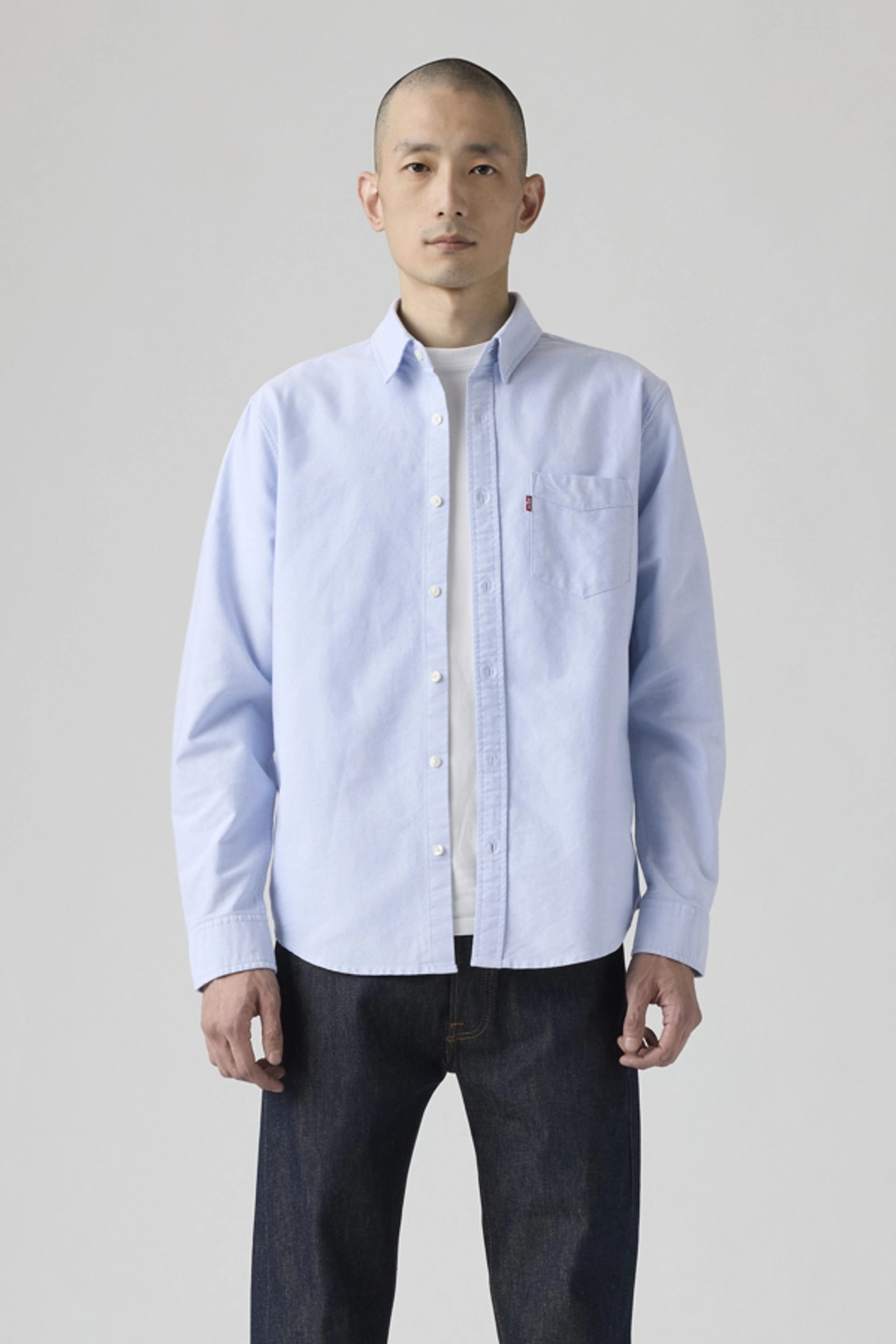 Levi's Chemise À Poche Sunset Standard - Homme - Blanc / White 17 Oxford - 2XL - 2