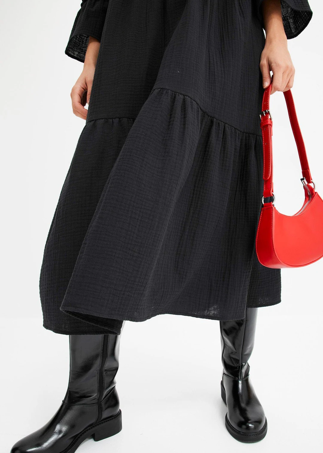 Robe longue en gaze de coton douce - 3