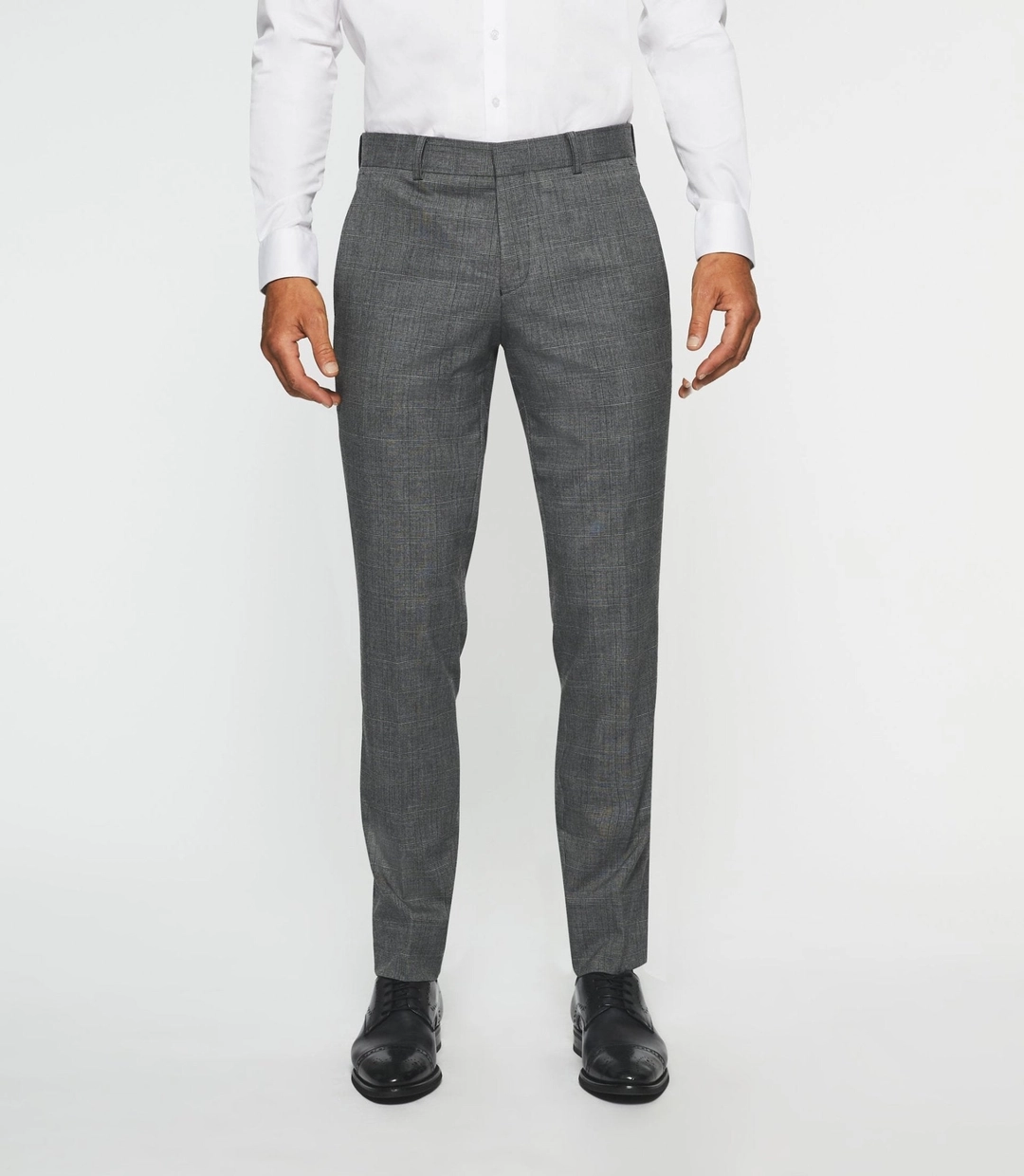 IZAC - Pantalon ville séparable à carreaux gris FSOBRE