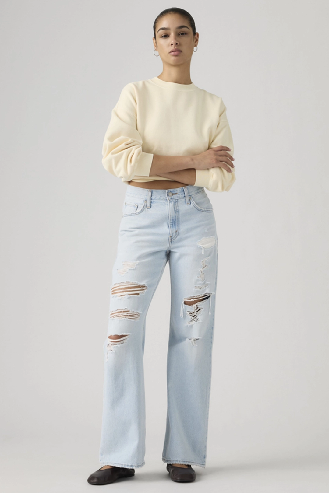 Levi's Jean Loose Boot - Femme - Bleu / Shaded View - 32X31