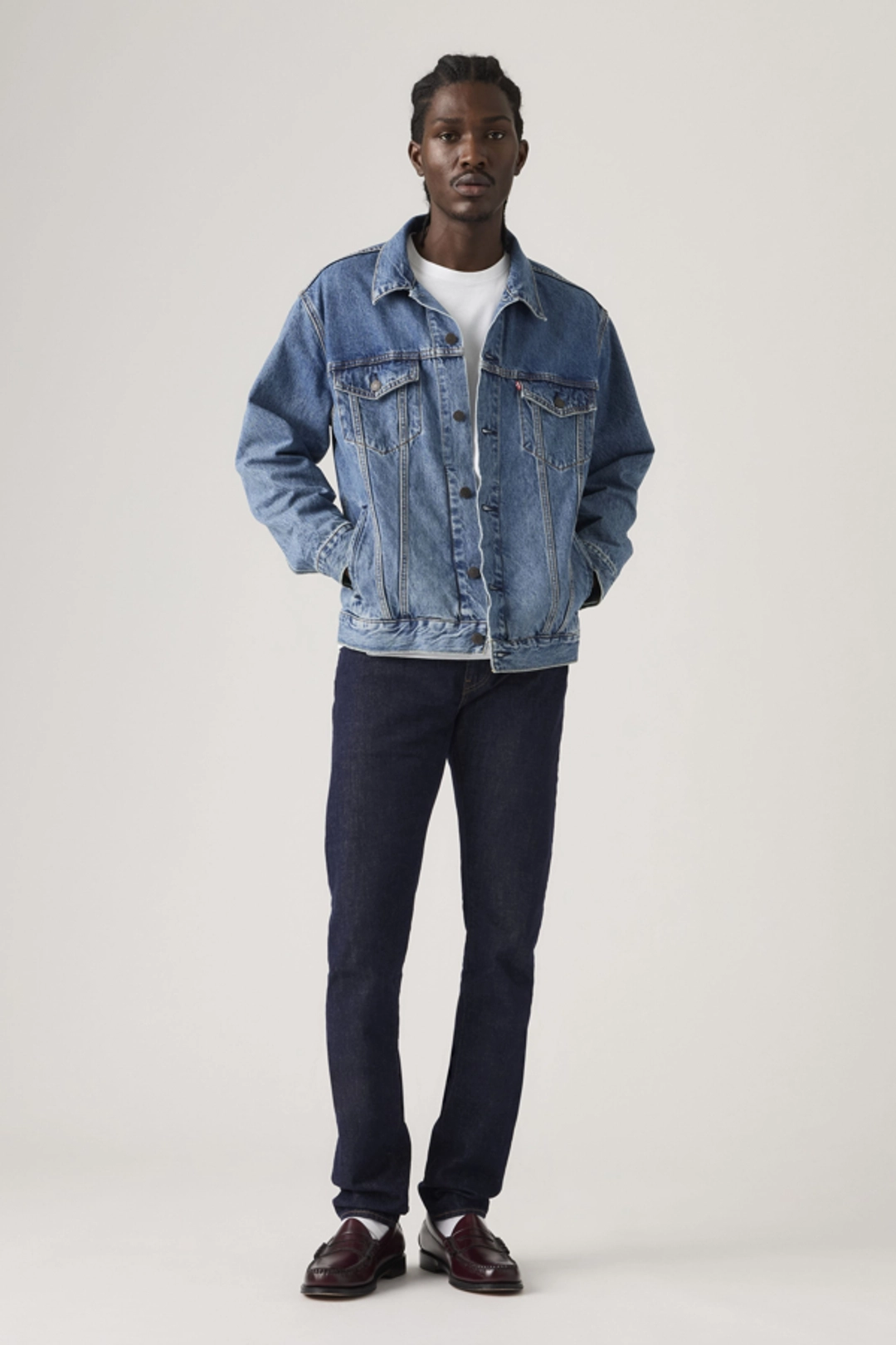 Levi's Jean 512 Slim Taper - Homme - Noir / Sta-Dark Black - 38X32
