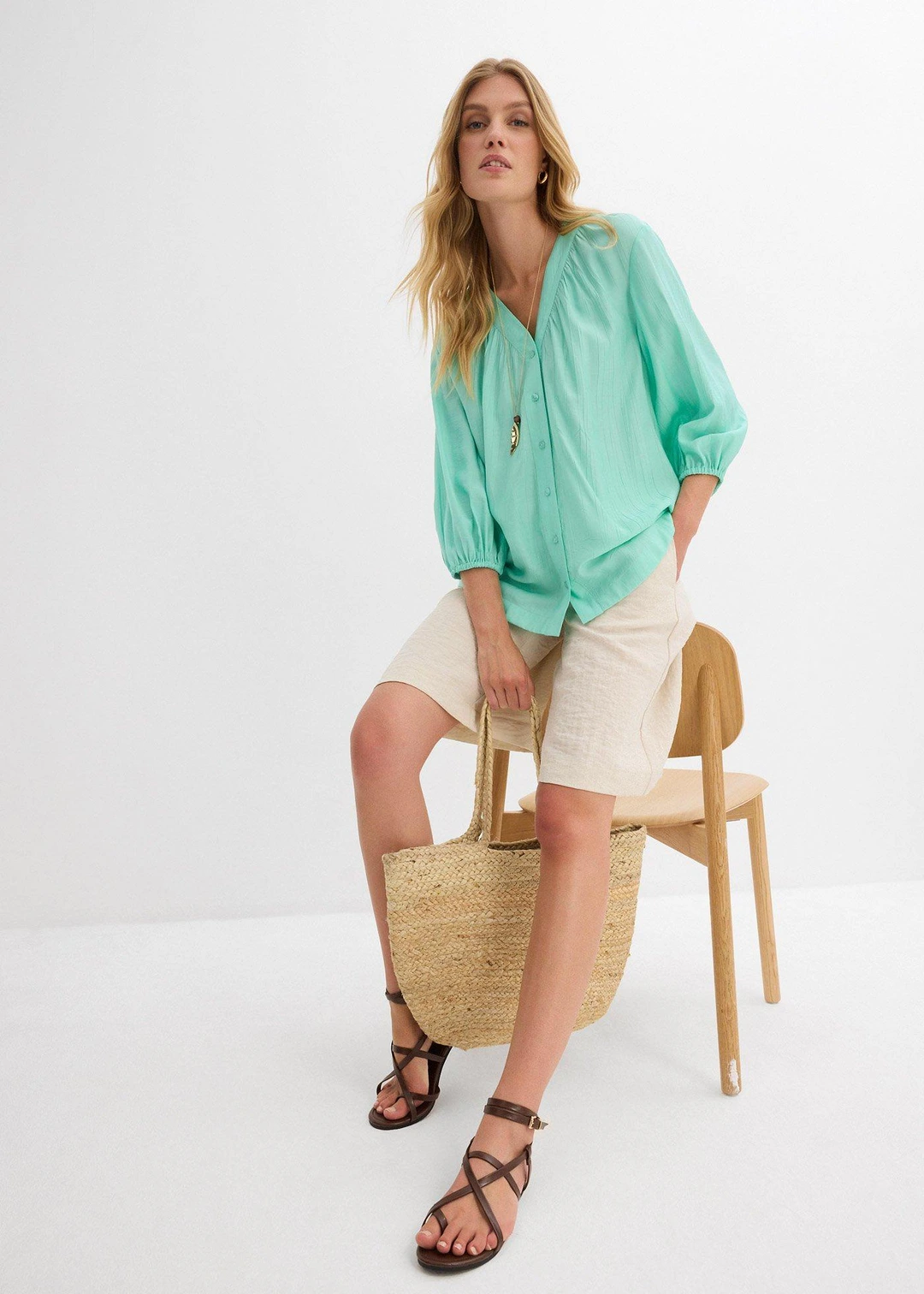 Chemisier doux et oversize - 2