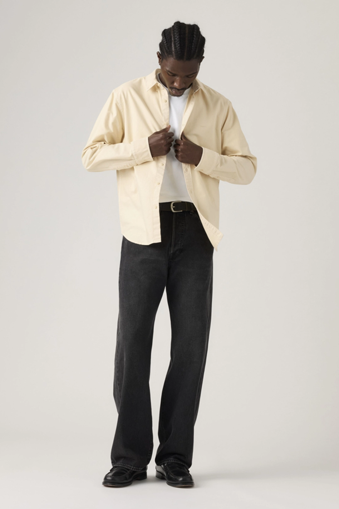 Levi's Jean 501 Loose - Homme - Noir / Big Wheels - 40X32