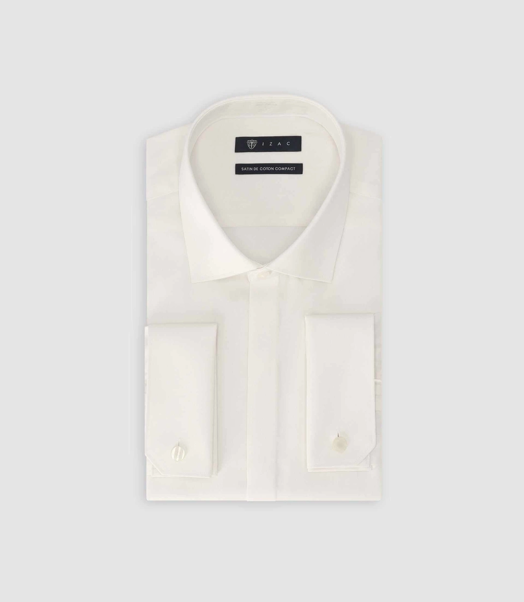 IZAC - Chemise col italien écrue