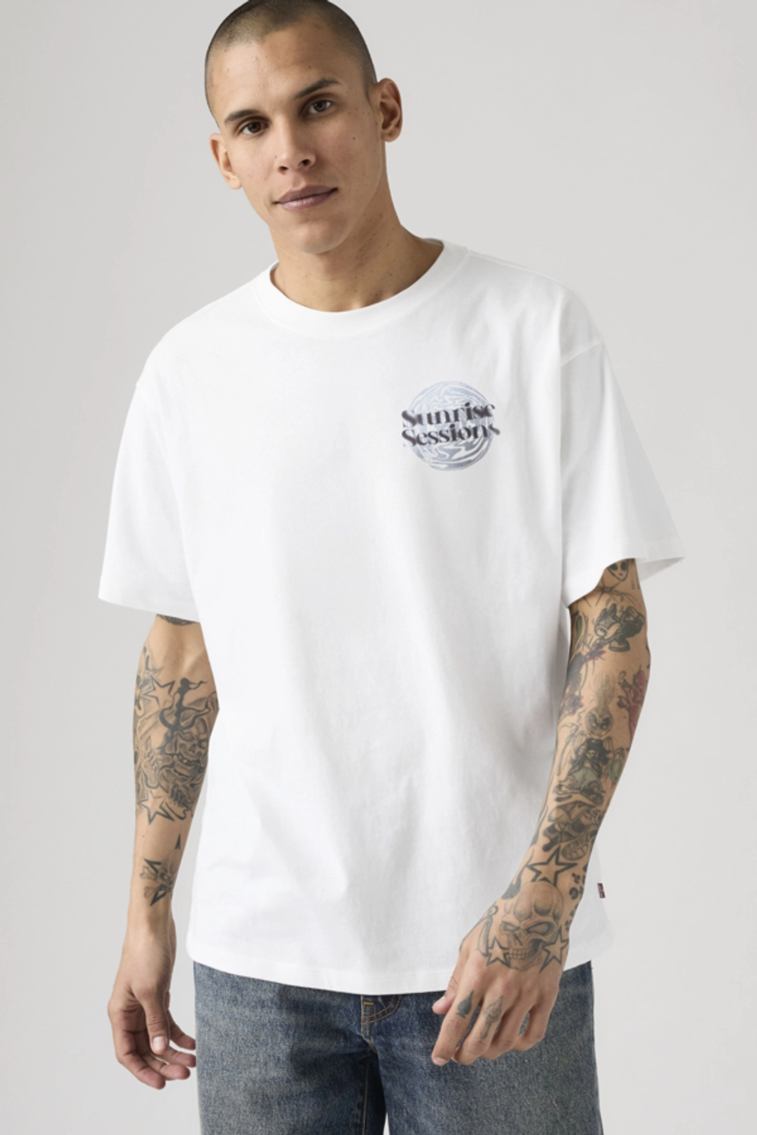 Levi's T Shirt Graphique Vintage - Homme - Noir / Jet Black - 2XL