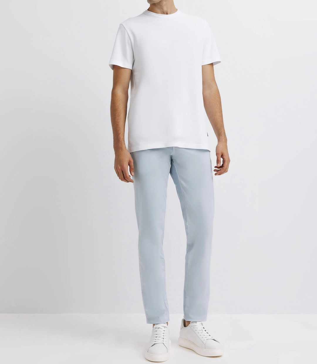 IZAC - T-shirt col rond blanc