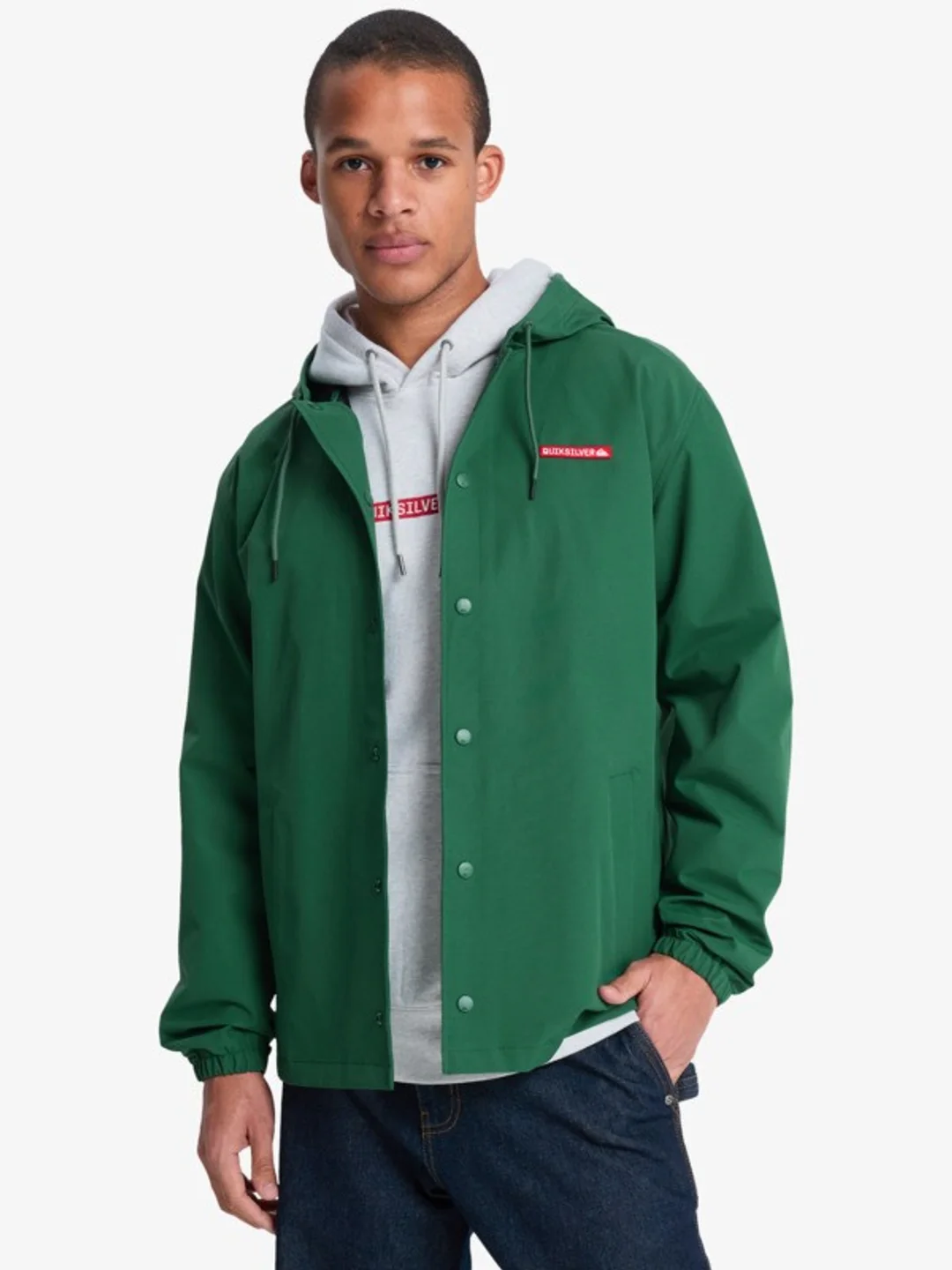 Rain Cloud 3K - Veste imperméable à capuche pour Homme Vert