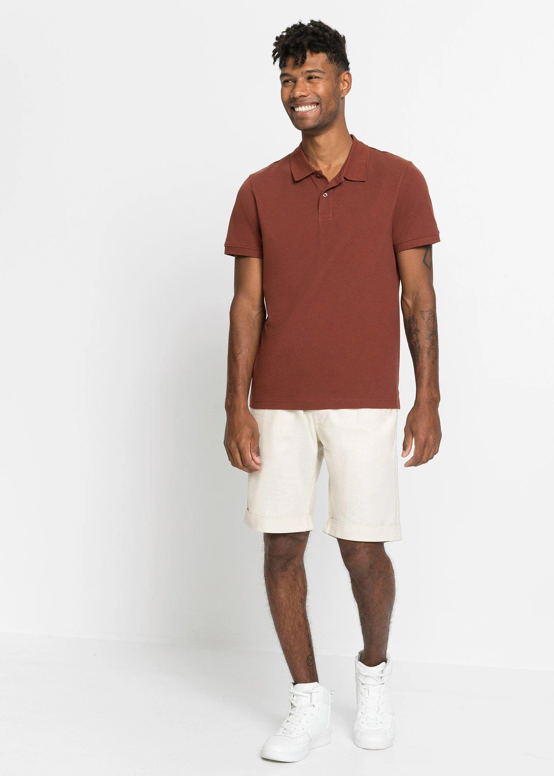 Polo en maille piquée 100% coton - 2