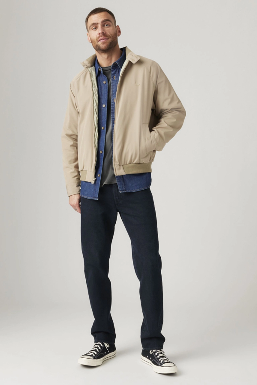 Levi's Jean 502 Taper - Homme - Bleu / Rainy Afternoon - 38X32