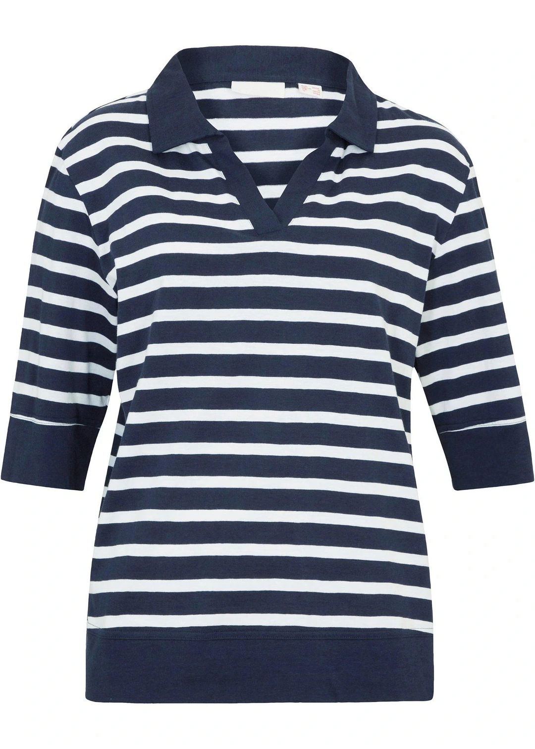 Polo en mélange coton-viscose