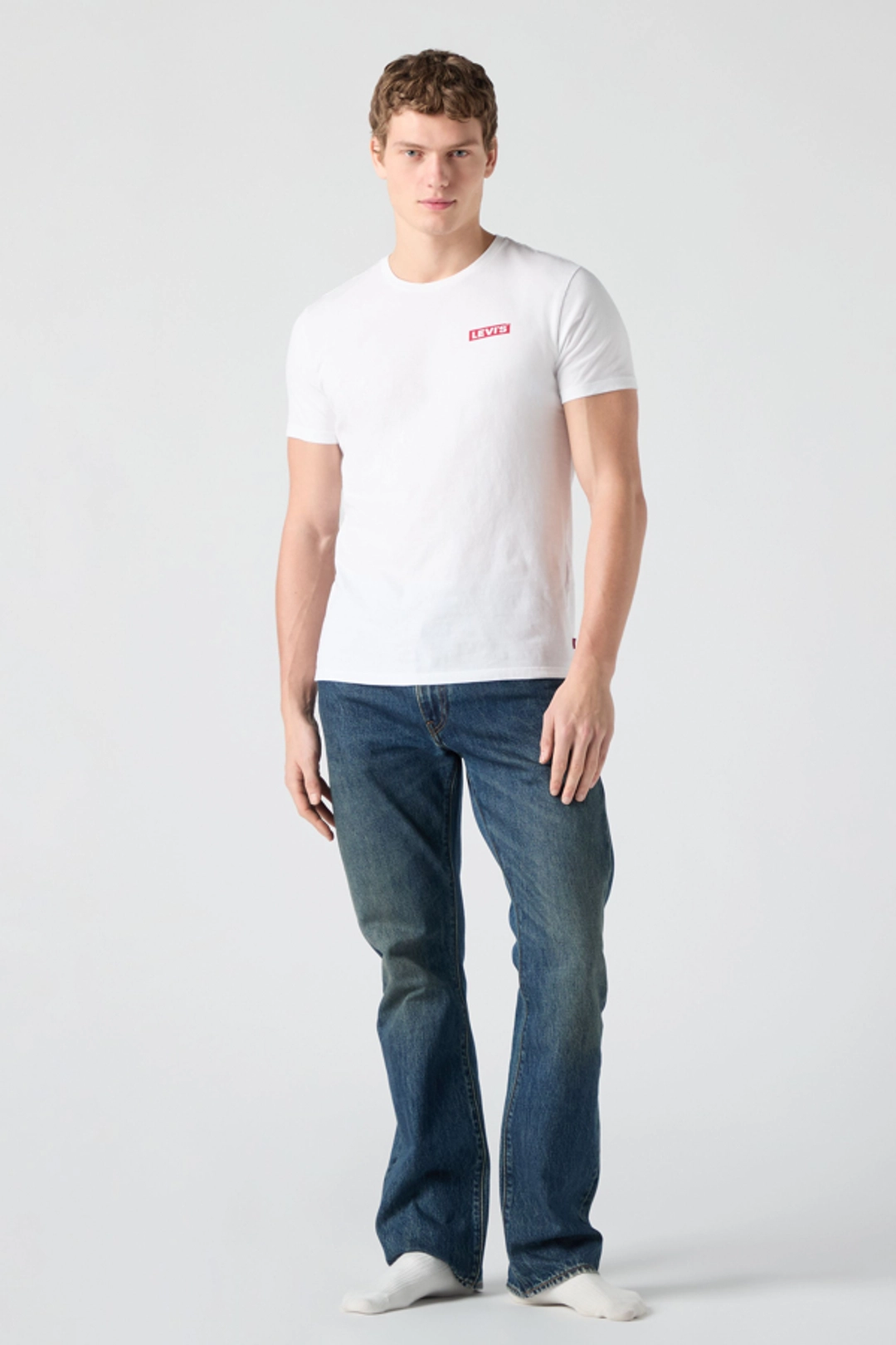 Levi's T Shirt Graphique À Col Rond Lot De 2 - Homme - Noir / Caviar - 2XL
