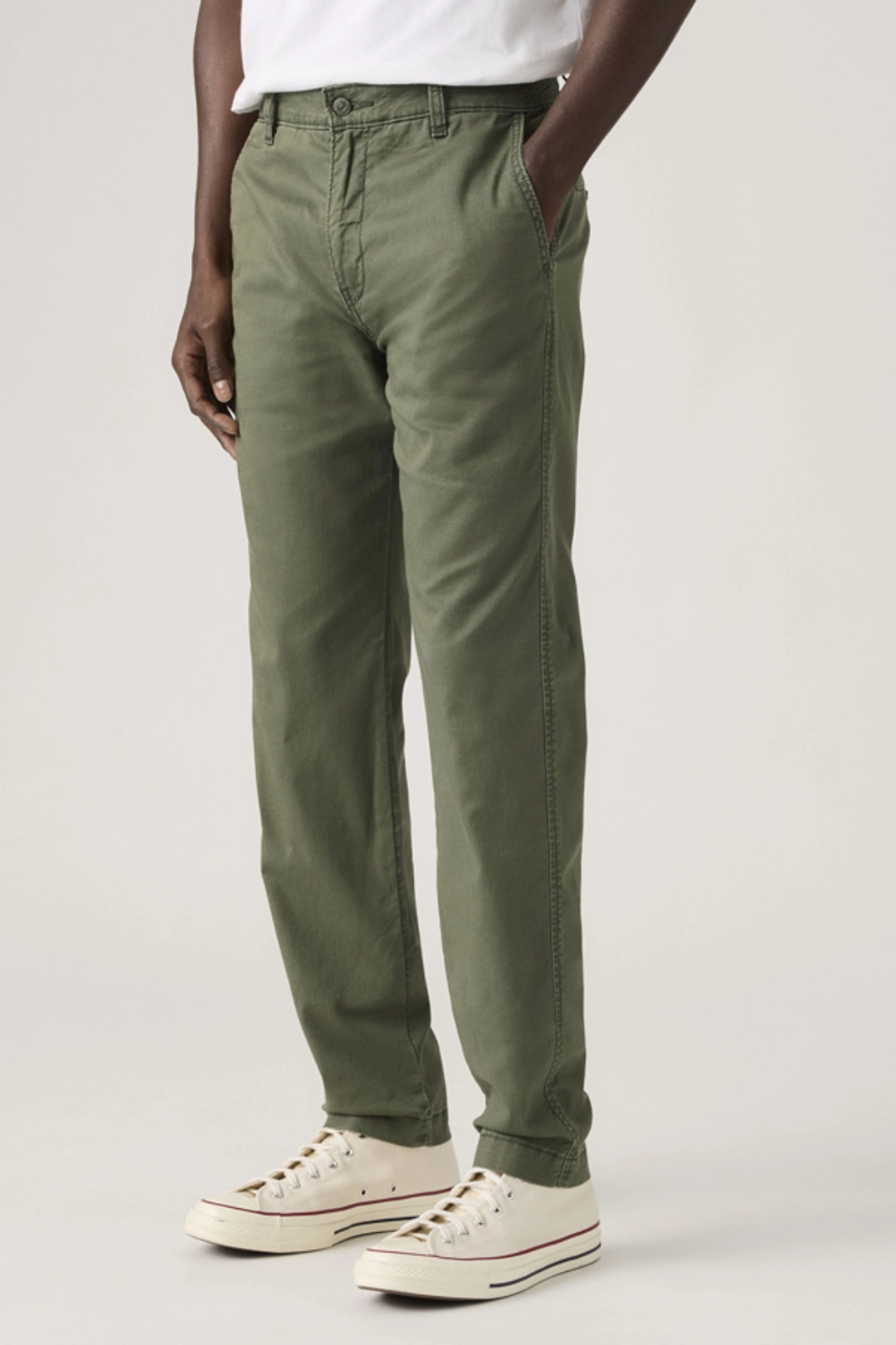 Levi's Pantalon XX Chino Standard Taper - Homme - Noir / Mineral Black Shady - 40X34 - 2