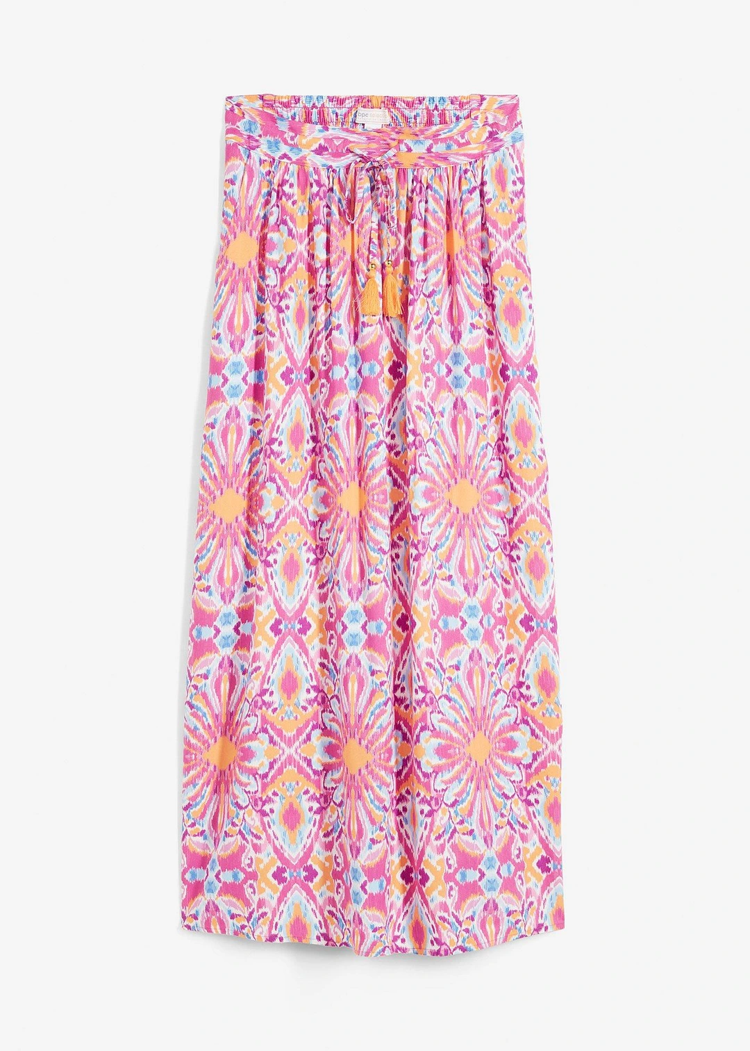 Jupe longue en viscose fluide