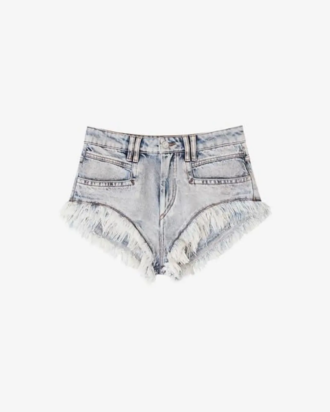 Short Eneidao - Femme - Noir Délavé - Taille 38 - Marant Étoile