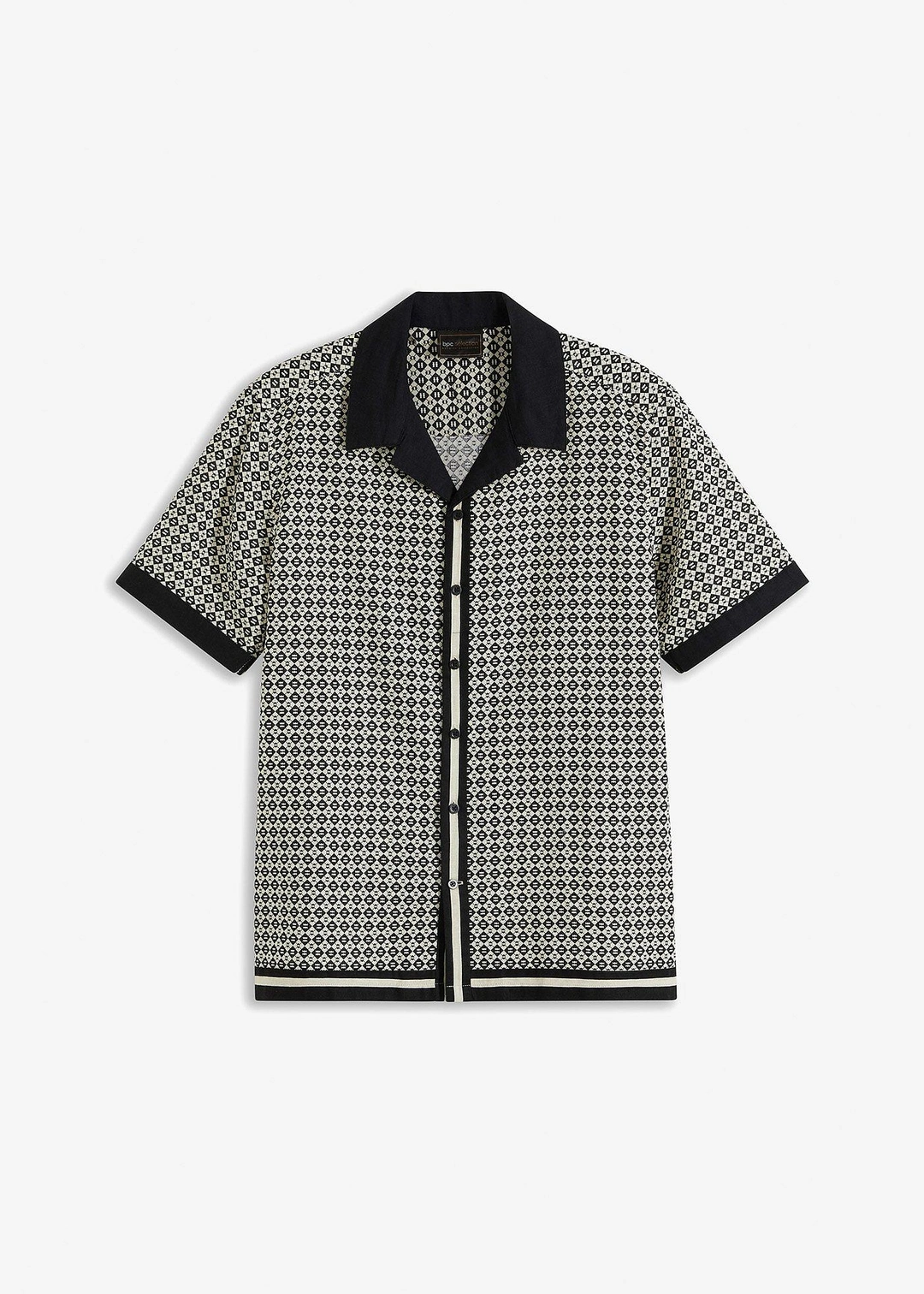 Chemise manches courtes en lin majoritaire