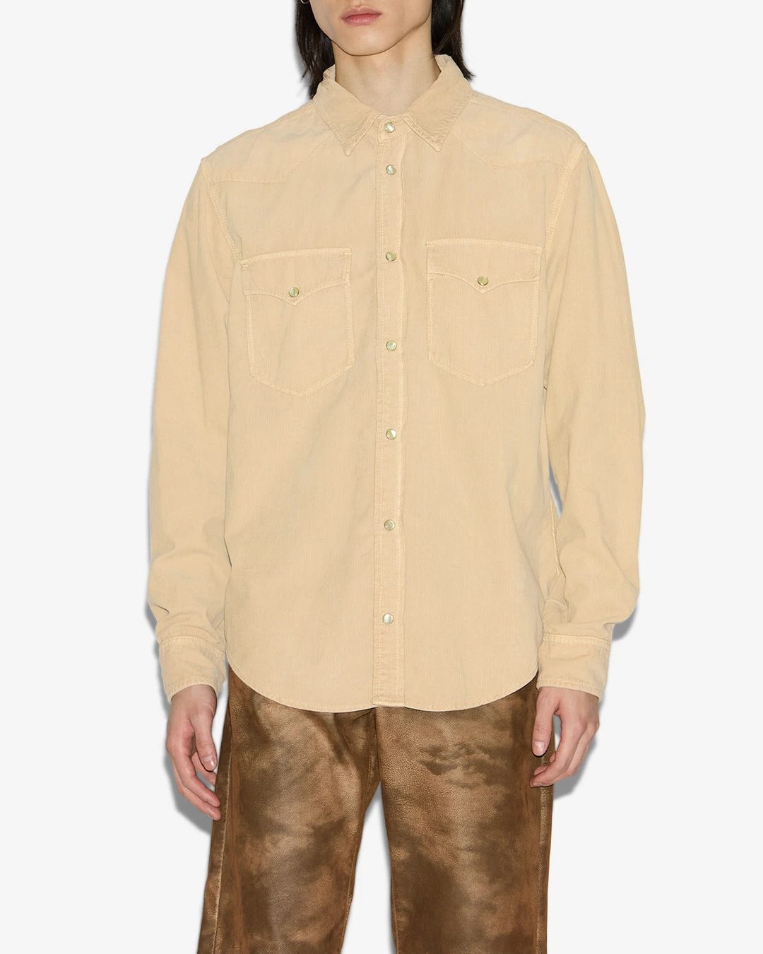 Chemise Vasco - Homme - Beige - Taille XL - 5