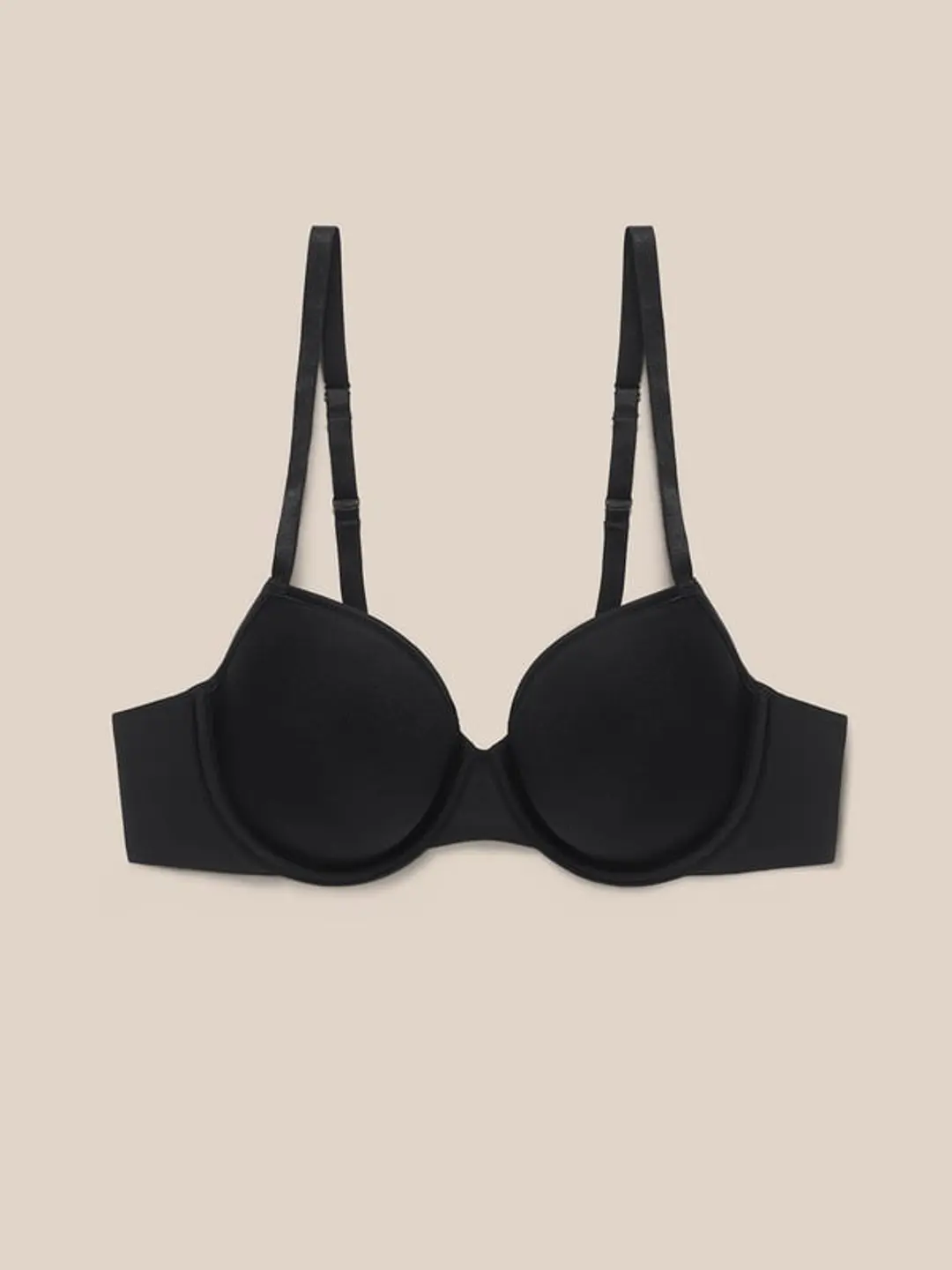 LILYSILK Soutien-gorge Soie Noir 90E Soutien Invisible Confortable Respirant Ajustable
