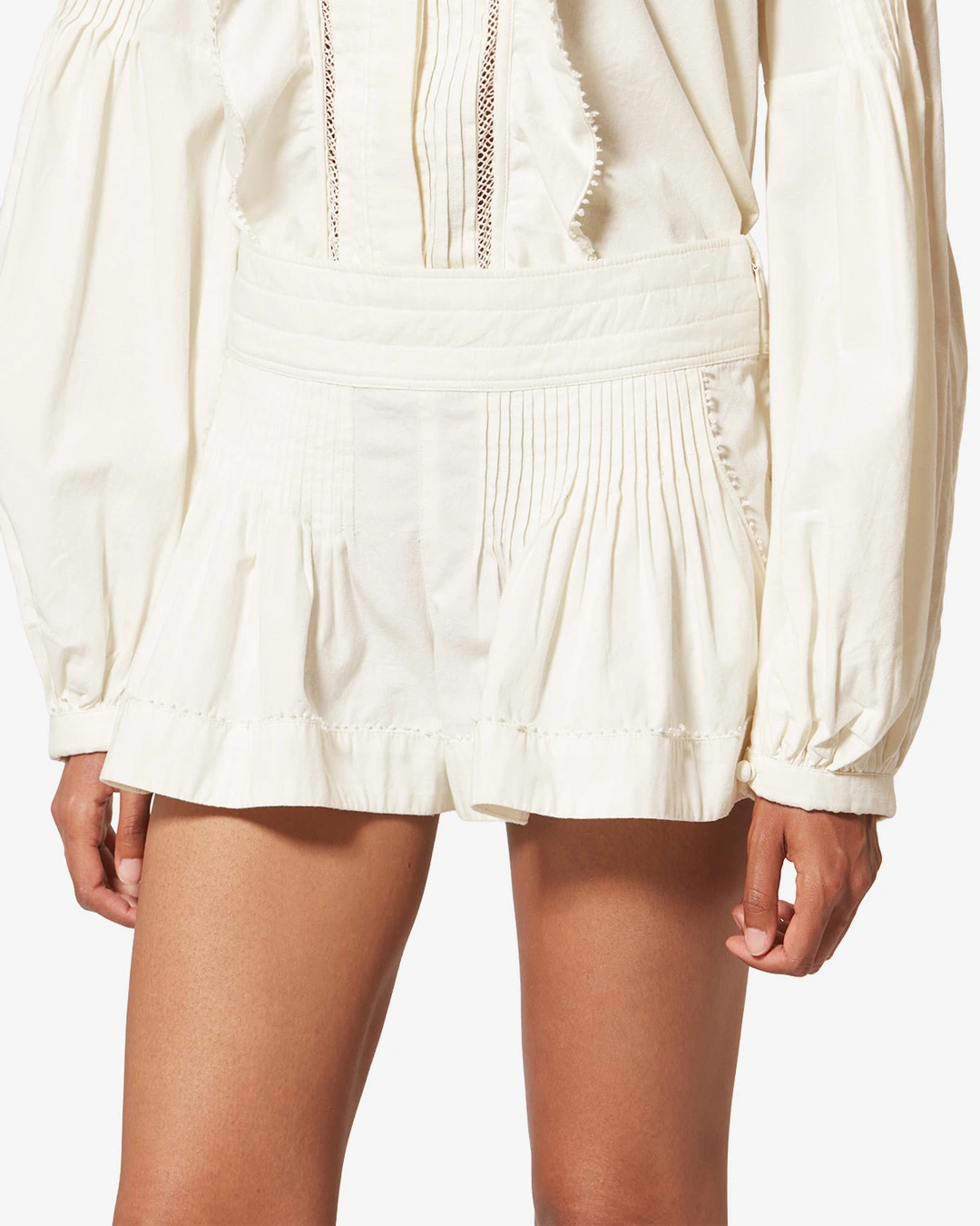 Short Cybila - Femme - Blanc - Taille 42 - 5