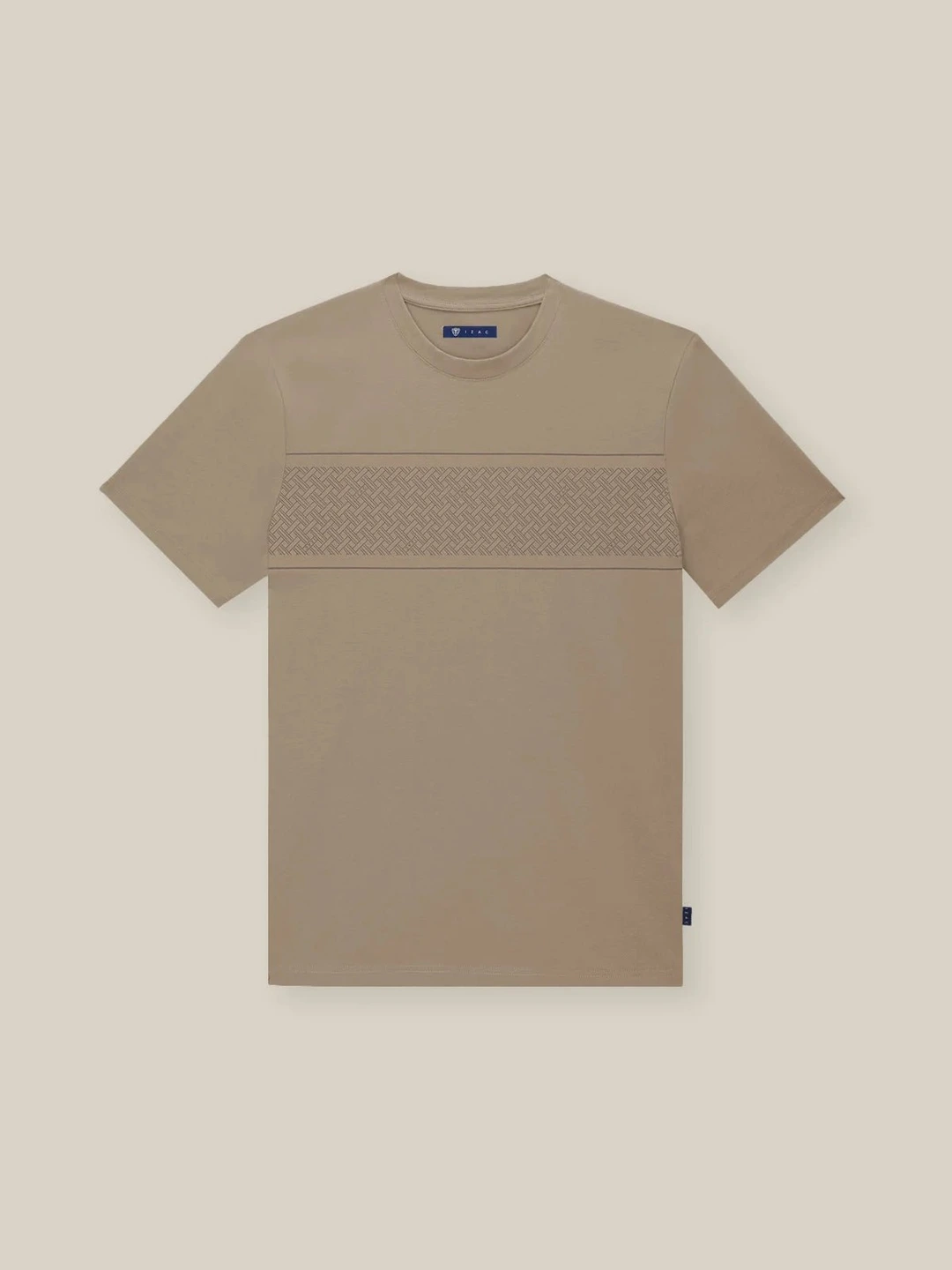 IZAC - T-shirt à poche marron