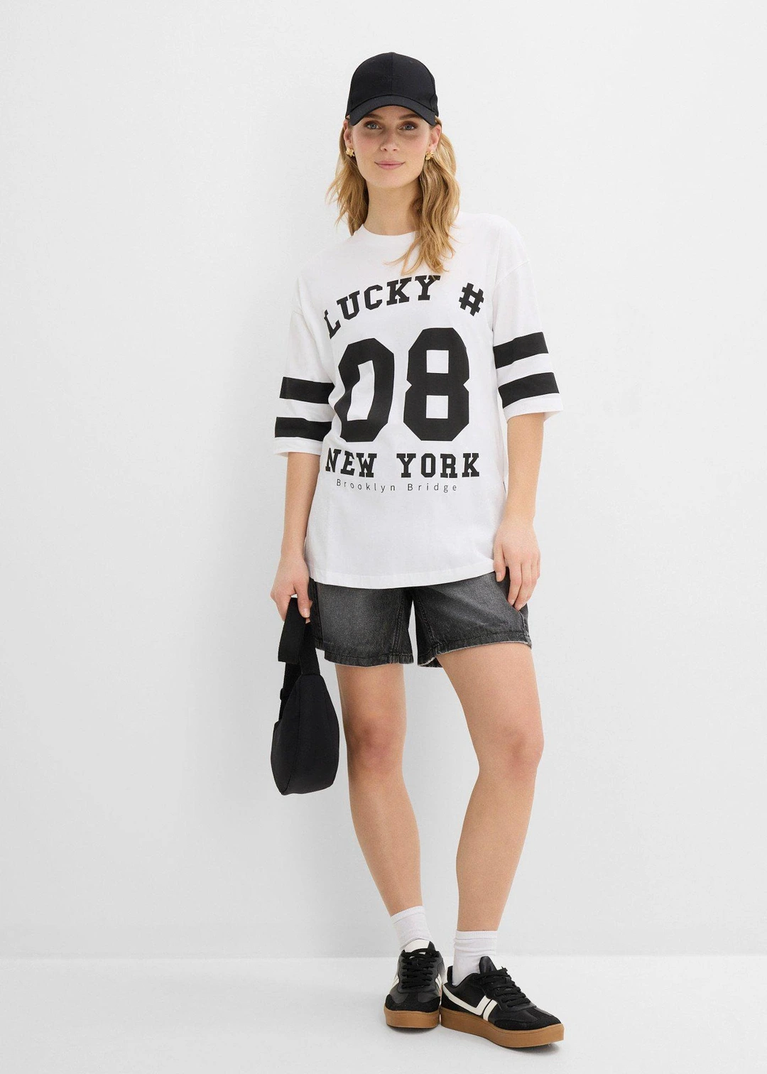 T-shirt oversize 100% coton