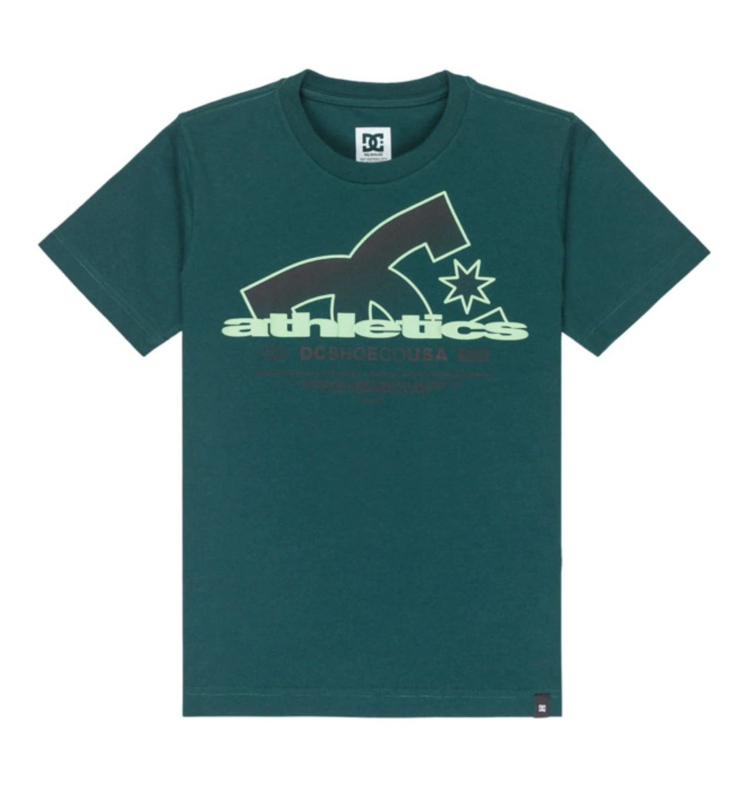 Slathletic - T-shirt à manches courtes Vert Garçon 8-16 ans