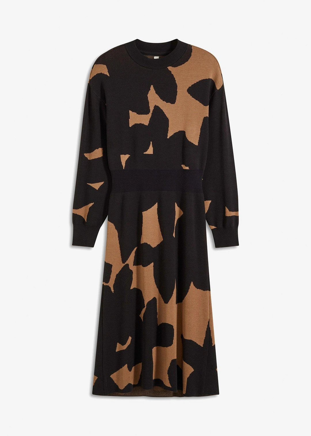 Robe midi en maille