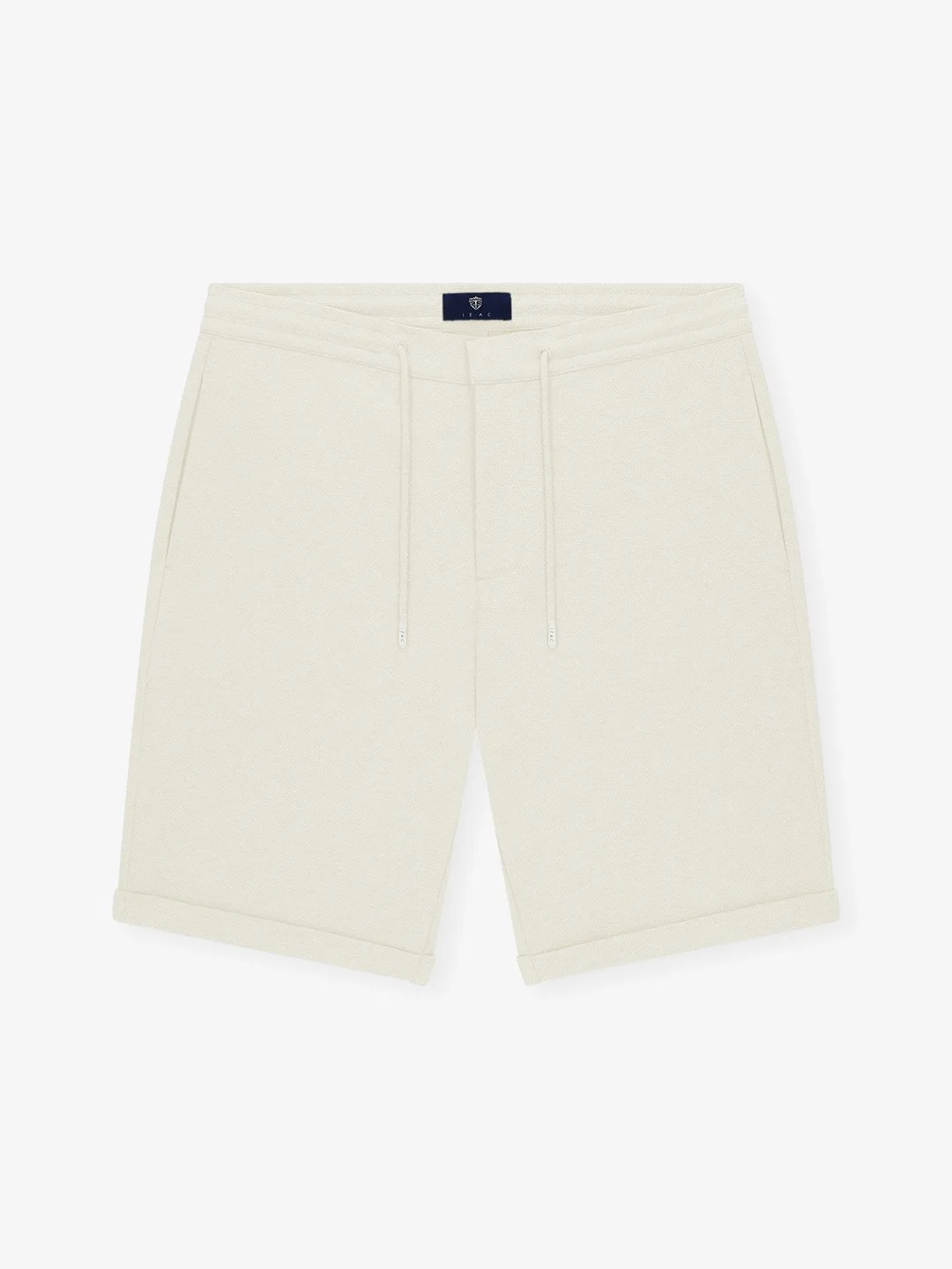 IZAC - Bermuda avec cordon de serrage beige