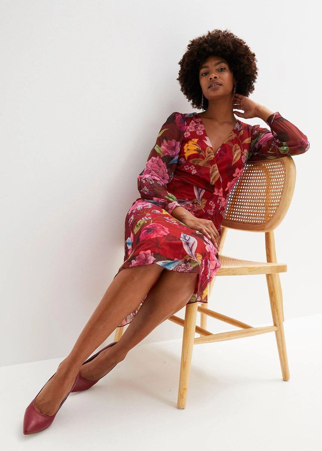 Robe midi en mesh - 2