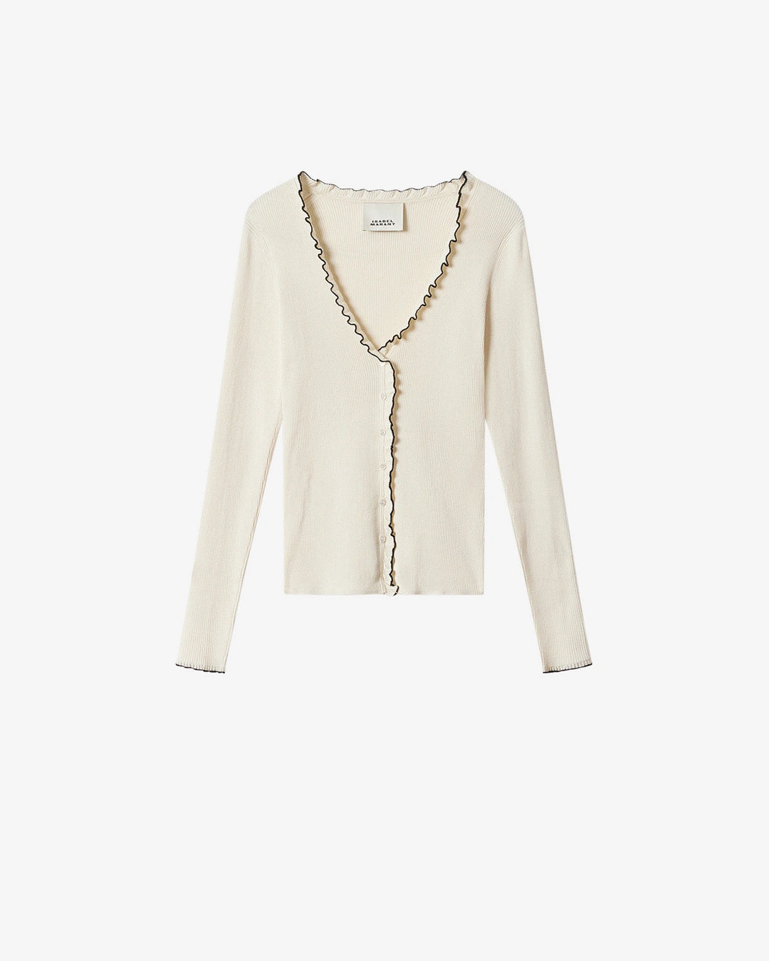 Cardigan Izae - Femme - Écru - Taille 42